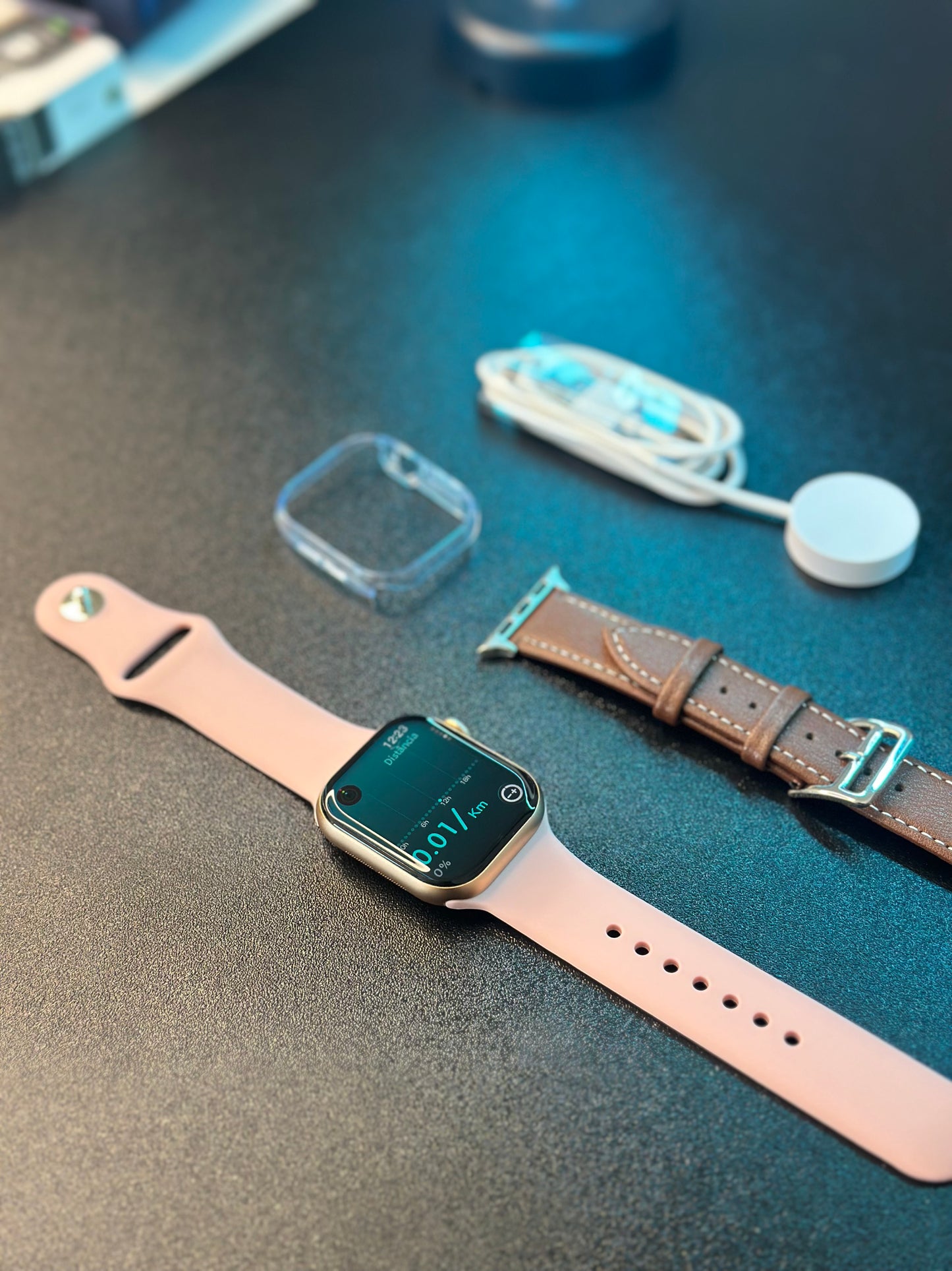 S11 Mini 42mm Rosê Gold 2026 WhatsApp