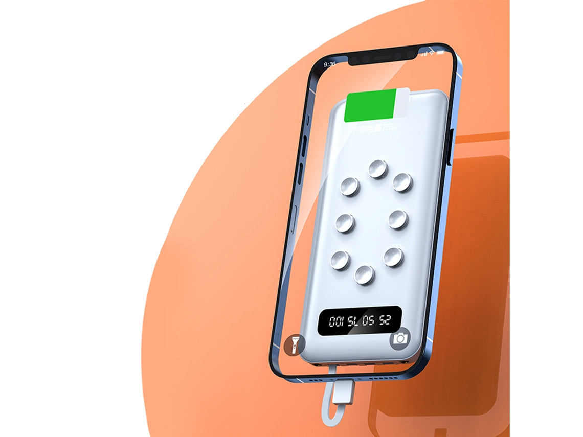 PowerBank 15.000mah - 4in1 + Ventosa