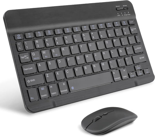 Conjunto Teclado + Rato Slim - Bluetooth