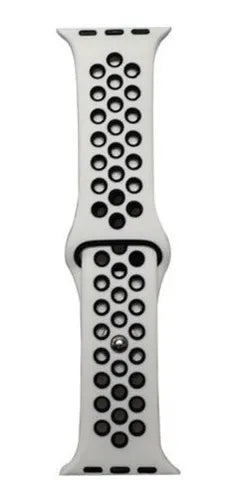 Pulseira Branca Estilo Nike em silicone