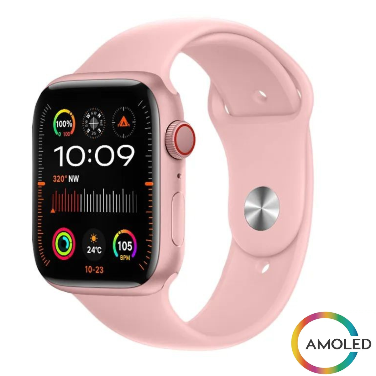 Mini 41mm Rosa - AMOLED