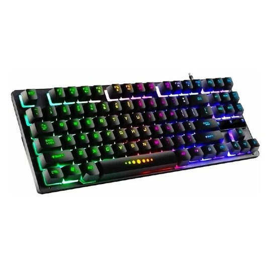 Teclado Gamer  RGB - Semi Mecânico