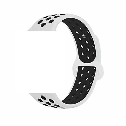 Pulseira Branca Estilo Nike em silicone