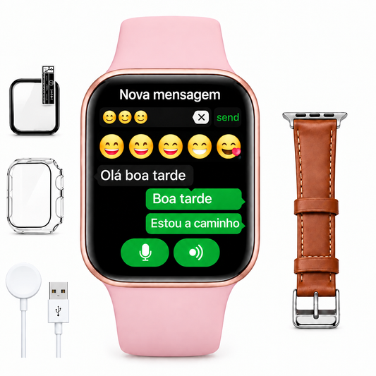 Versão rosé gold e rosa