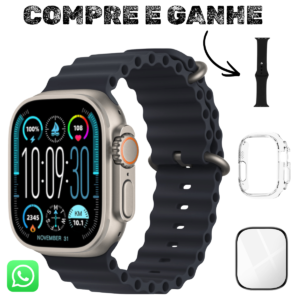 Smartwatch Ultra 5 49mm - Cinzento