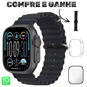 Smartwatch Ultra 5 49mm Preto